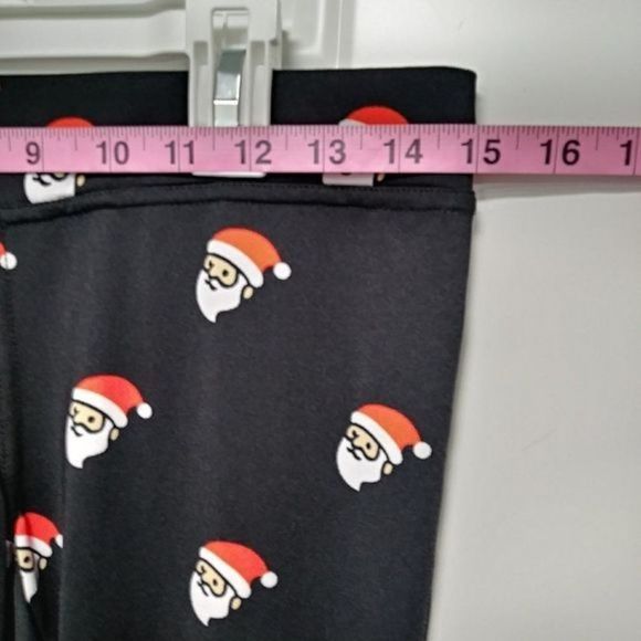 Santa Clause tipsy Elf Leggings S - Picture 2 of 8